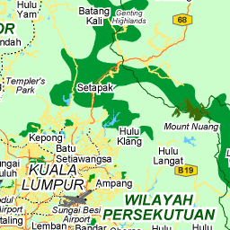 Selangor Map Street Map Of Selangor Malaysia