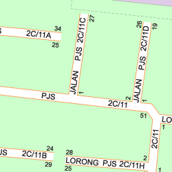 Map Of Jalan Pjs 2c 11