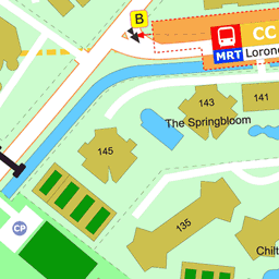 Lorong Chuan Mrt Map Lorong Chuan Mrt Station (Cc14)