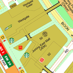 Bus Stop At Aft Jurong East Street 11 Boon Lay Way 28051