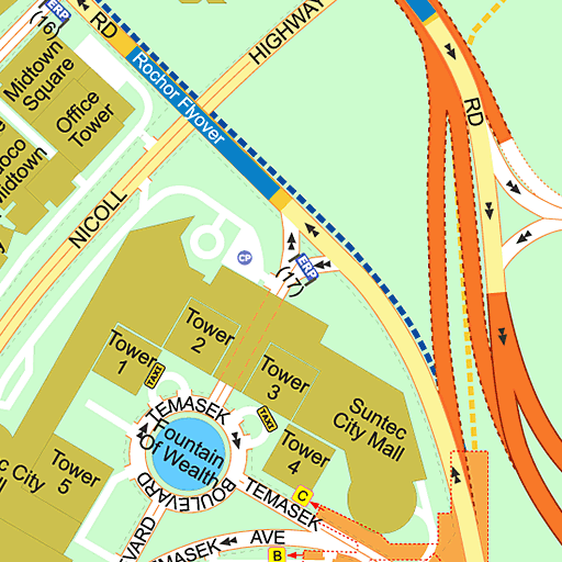 North Bridge Rd North Bridge Road Singapore Map