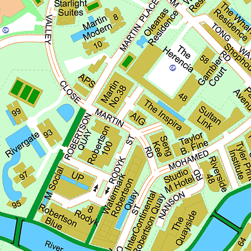 Adidas chinatown top point map