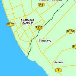 Kedah Map Street Map Of Kedah Malaysia