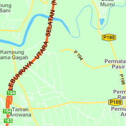 Street Map View Of Sunway Hotel Seberang Jaya 13700